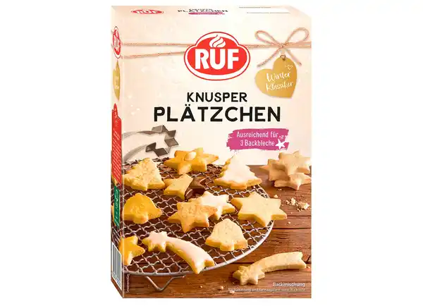 Bild 1 von RUF Knusperplätzchen 450g