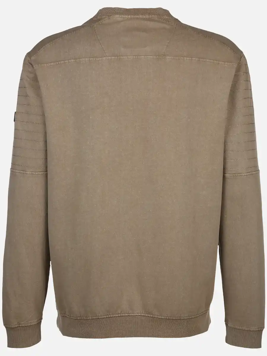 Bild 2 von Herren Sweatshirt mit Brusttasche Beige
