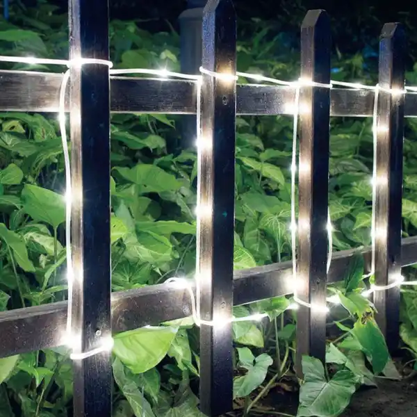 Bild 1 von Transparenter LED-Lichtschlauch 10m 240 LEDs Kaltweiß