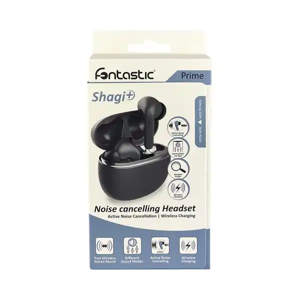 Bild 3 von Fontastic TWS In-Ear Kopfhörer Shagi+ mit App Steuerung Schwarz