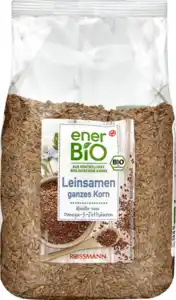 enerBiO Leinsamen ganz, 500 g