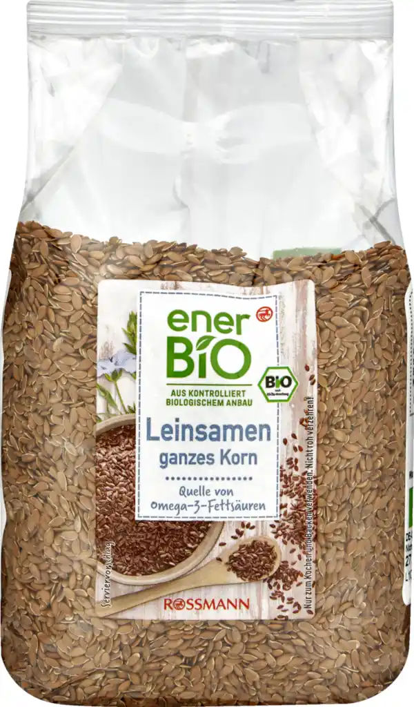 Bild 1 von enerBiO Leinsamen ganz, 500 g