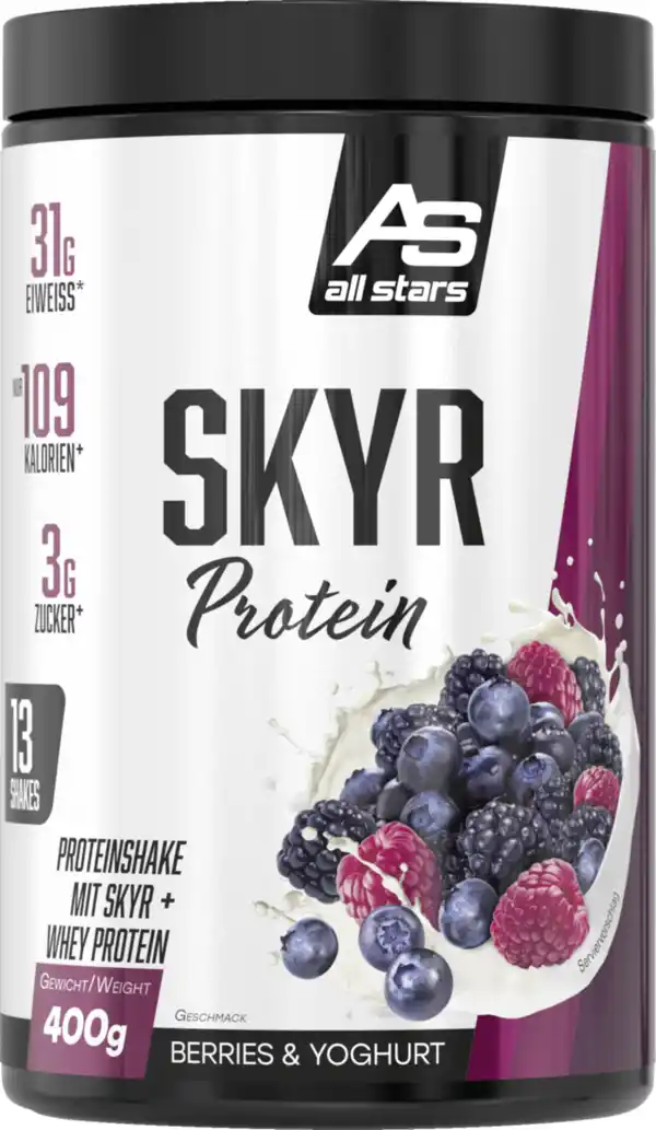 Bild 1 von All Stars Skyr Protein Berries & Yoghurt, 400 g