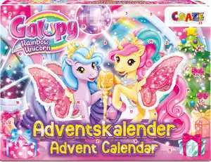 CRAZE Galupy Rainbow Unicorn Adventskalender 2024