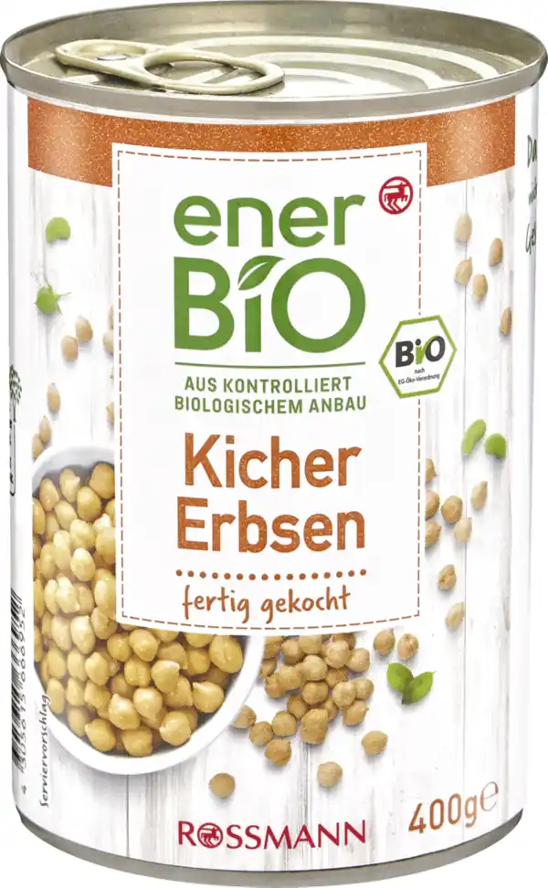 Bild 1 von enerBiO Kichererbsen, 400 g