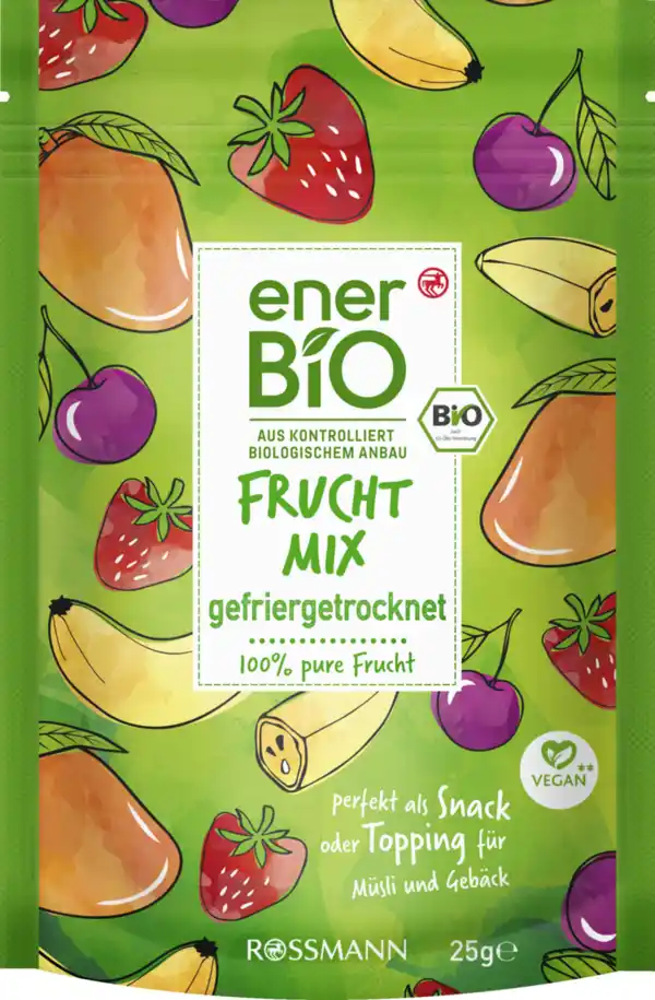 Bild 1 von enerBiO Fruchtmix gefriergetrocknet, 25 g