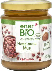 enerBiO Haselnussmus, 250 g