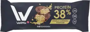 WellMix Proteinriegel Vanilla Caramel Flavour, 45 g