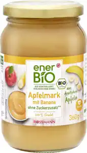 enerBiO Apfelmark mit Banane, 360 g