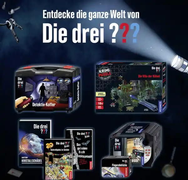 Bild 1 von Kosmos Die drei ??? Adventskalender 2024