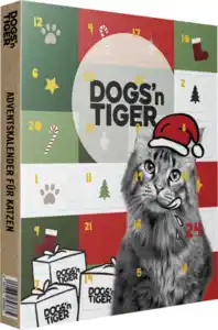 Dogs'n Tiger Adventskalender für Katzen, 96 g