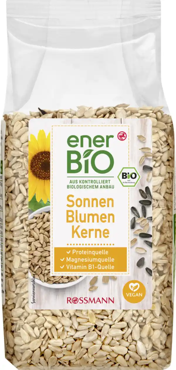 Bild 1 von enerBiO Sonnenblumen Kerne, 500 g