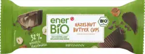 enerBiO Hazelnut Butter Cups, 39 g