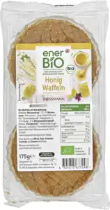 enerBiO Honig Waffeln, 175 g