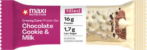 Bild 1 von MaxiNutrition Creamy Core Protein Bar Chocolate, Cookie & Milk, 45 g