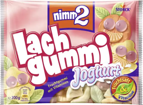 Bild 1 von nimm2 Lachgummi Joghurt, 200 g