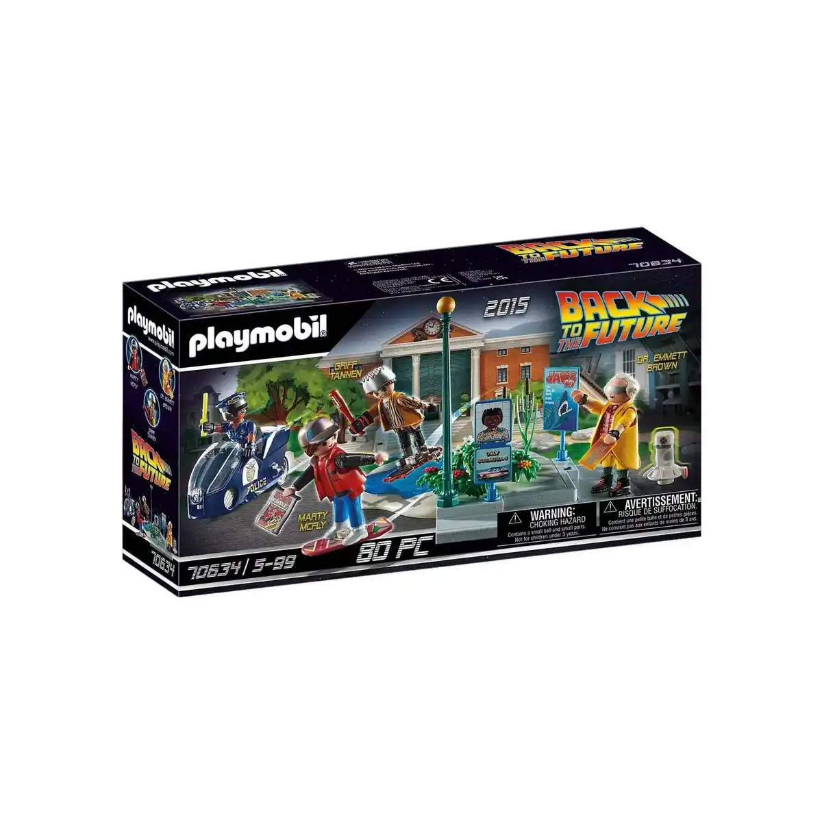 Bild 1 von PLAYMOBIL® 70634 - Back to the Future - Part II Verfolgung mit Hoverboard