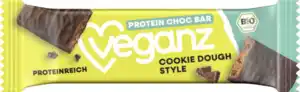 veganz Bio Protein Choc Bar Cookie Dough Style, 50 g