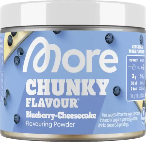 Bild 1 von More Chunky Flavour Blueberry Cheesecake, 90 g