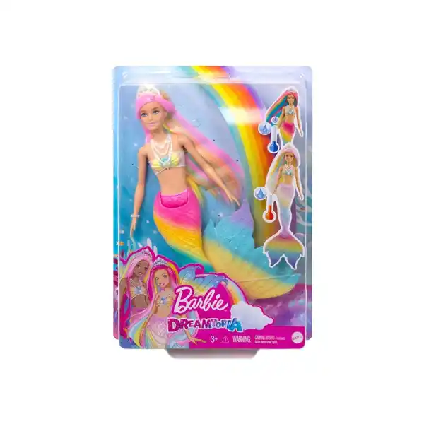 Bild 1 von Mattel GTF89 - Barbie - Dreamtopia - Regenbogenzauber Meerjungfrau