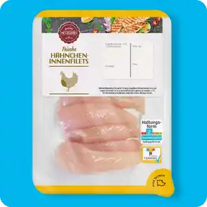 MEINE METZGEREI Hähnchen-Innenfilets, Haltungsform 2: Stallhaltung Plus⁹