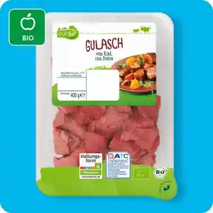 GUT BIO Bio-Gulasch, Vom Rind