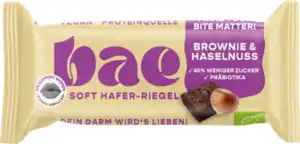 bae Bio Soft-Haferriegel Brownie Haselnuss, 40 g