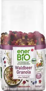 enerBiO Waldbeer Granola, 500 g