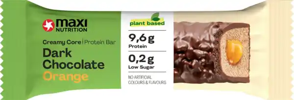 Bild 1 von MaxiNutrition Creamy Core Protein Bar Dark Chocolate Orange vegan, 45 g