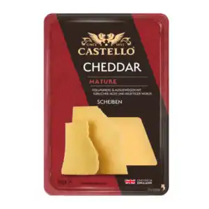 CASTELLO Cheddar mature 140g