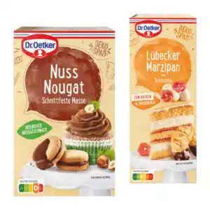 DR. OETKER Marzipan Rohmasse / Nougat 200g