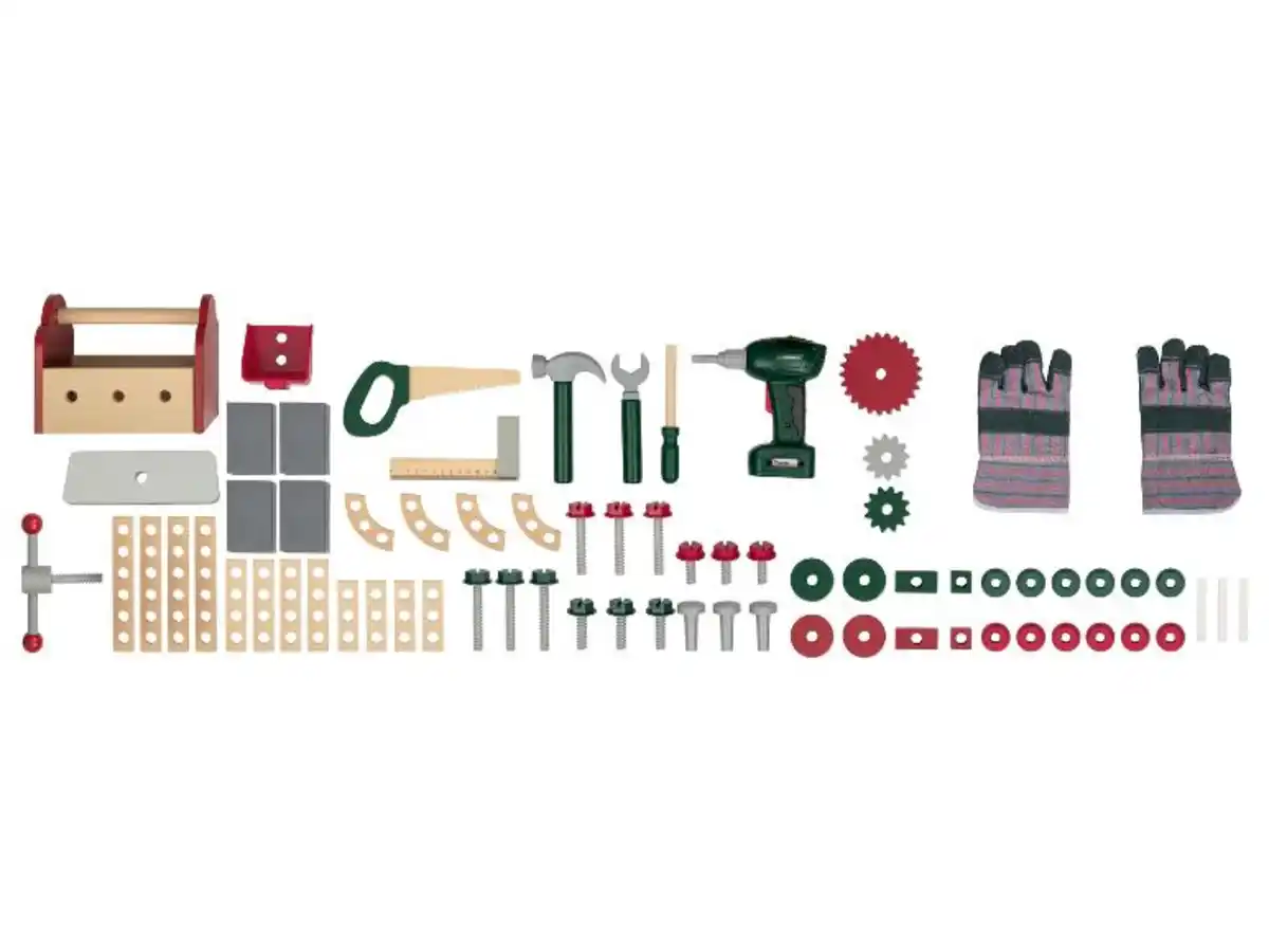 Bild 4 von Playtive Werkbank, kindgerechte Nachbildung im PARKSIDE Design