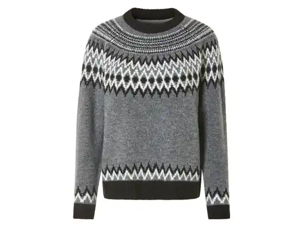 Bild 4 von esmara® Damen Strickpullover mit Wollanteil