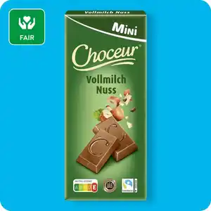 CHOCEUR Mini-Tafeln, versch. Sorten