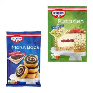 DR. OETKER Mohn Back / Pistazien