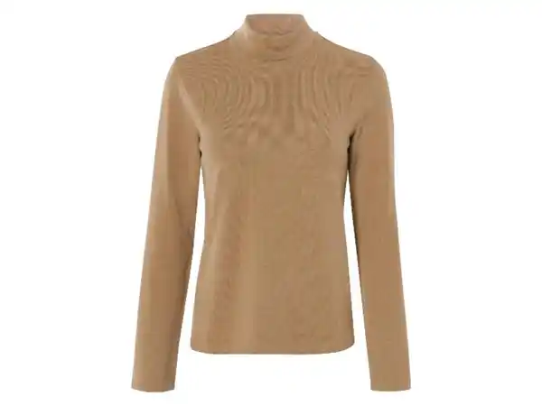 Bild 2 von esmara® Damen Rollkragenshirt, in modischer Ripp-Qualität
