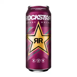 ROCKSTAR Energydrink Sour Raspberry 0,5L