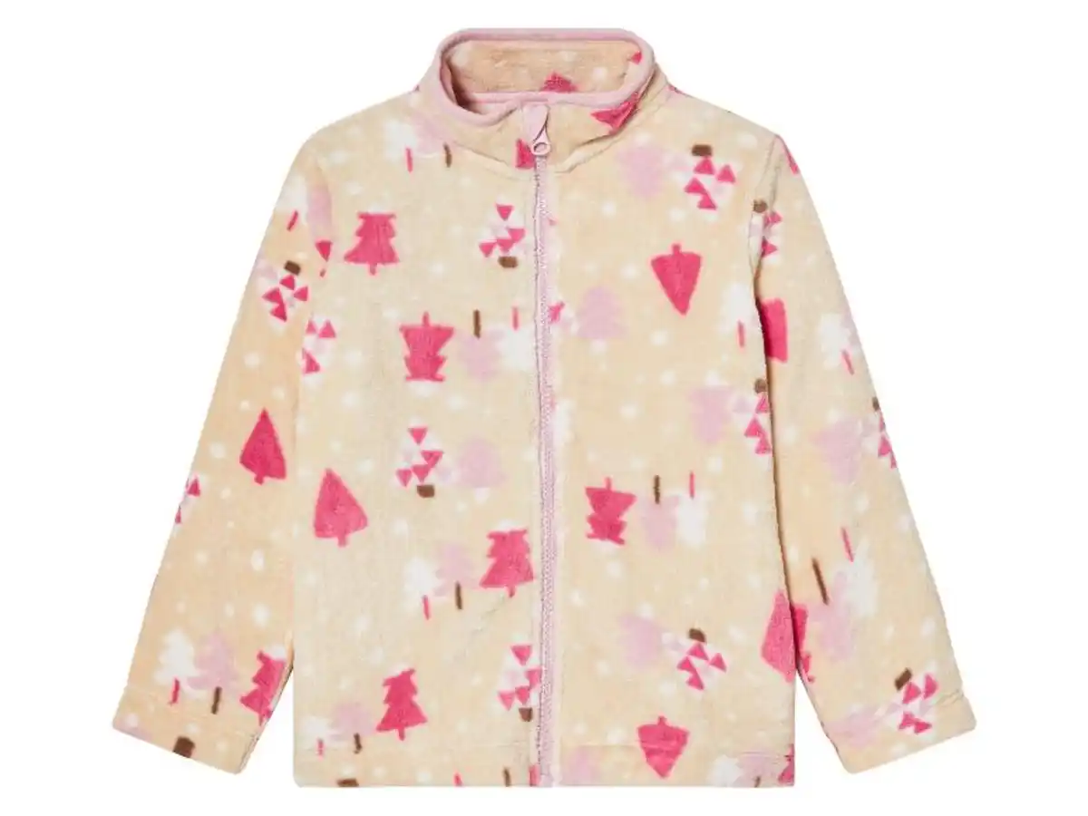 Bild 2 von lupilu® Kinder Fleecejacke, mit Stehkragen