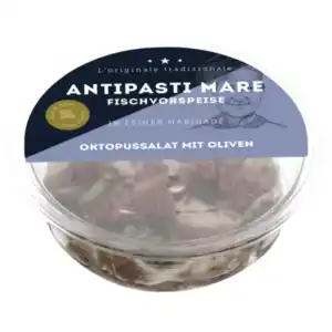 Meeresfrüchte-, Oktopus-, Tintenfischsalat