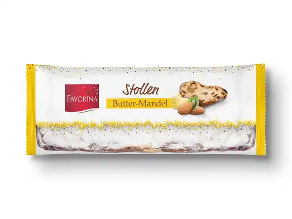 Bild 1 von Favorina Butter-Mandel-Stollen,  750 g