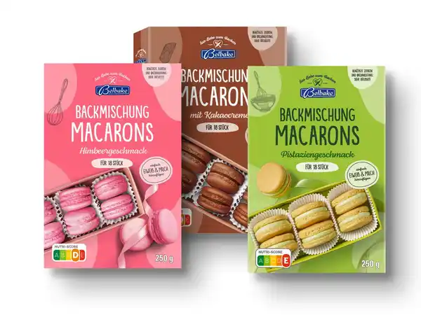 Bild 1 von Belbake Backmischung Macarons,  250 g