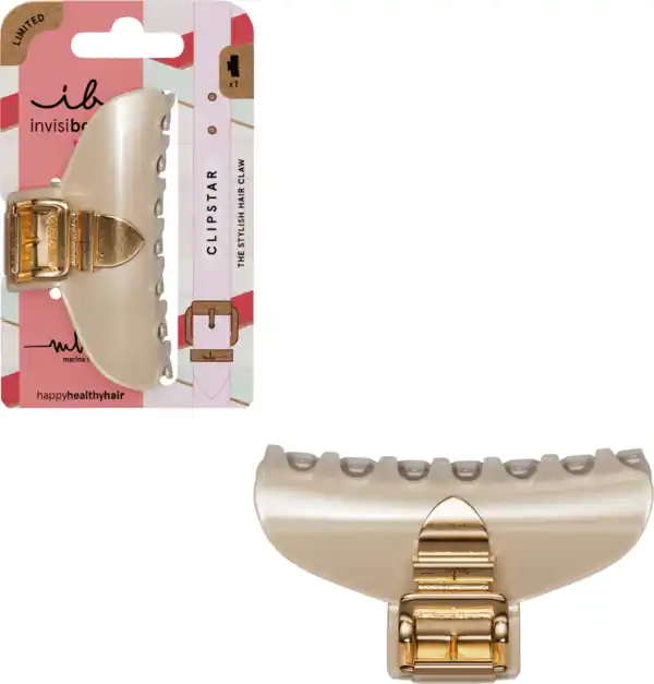 Bild 1 von invisibobble Haarklammer Clipstar MHS Golden Clasp M