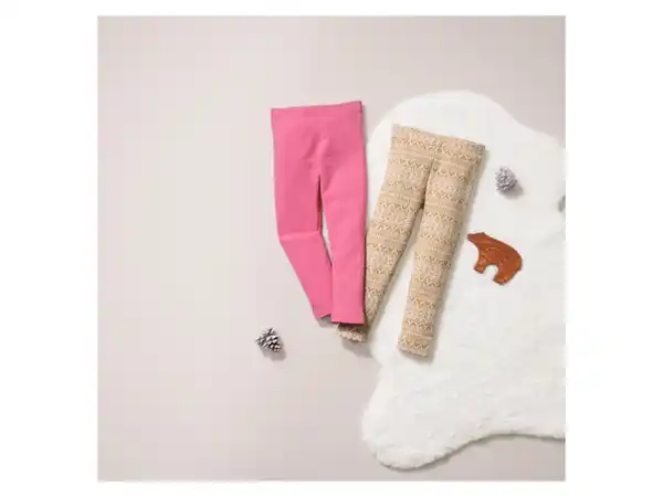 Bild 3 von lupilu® Kinder-Thermoleggings, mit hohem Baumwollanteil