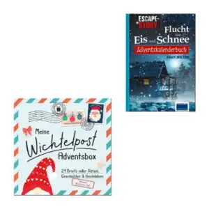 Adventskalenderbuch/-box