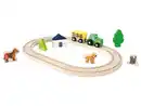 Bild 2 von Playtive Bahnset Bauernhof \ Bahnset Prinzessin \ Bahnset Feuerwehr \ Bahnset Polizei, 18-teilig