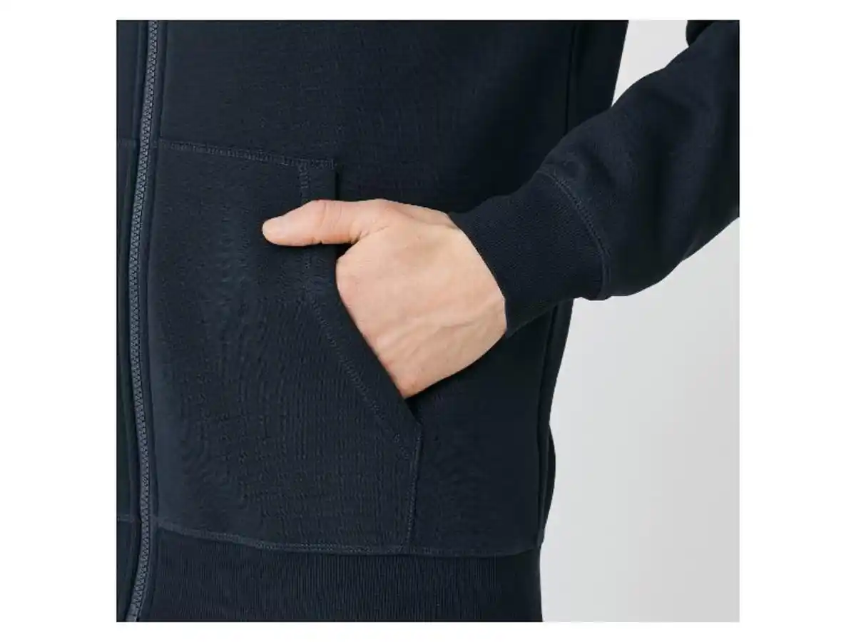 Bild 4 von LIVERGY® Herren Sweatjacke, mit Teddyfleece