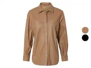 esmara® Damen Overshirt in Lederoptik