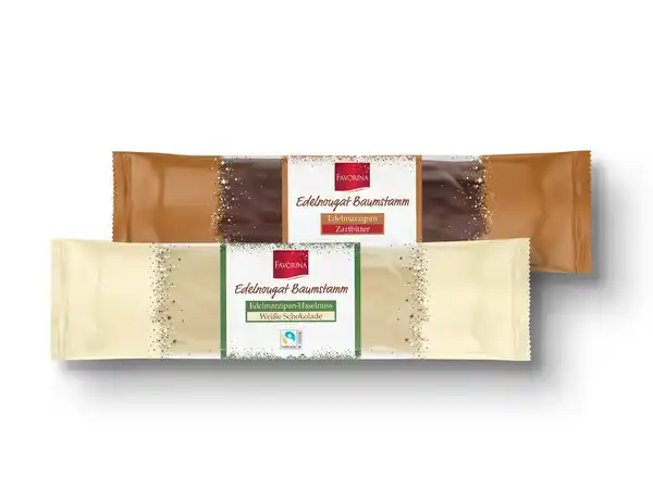 Bild 1 von Favorina Edelnougat-Baumstamm,  100 g