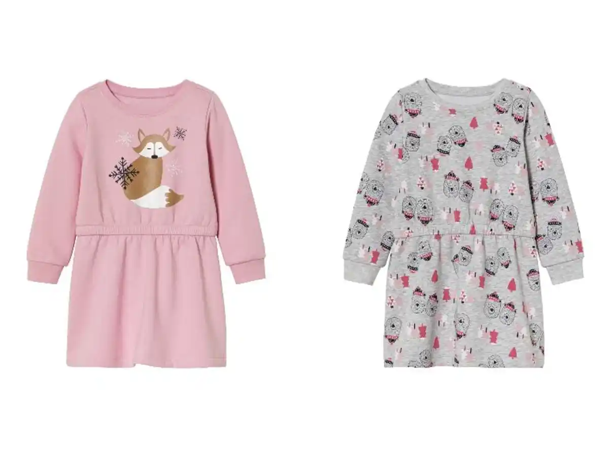 Bild 1 von lupilu® Kleinkinder Sweatkleid, mit hohem Baumwollanteil