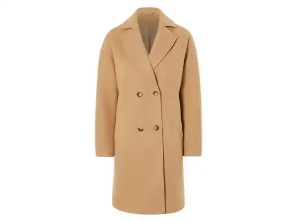 Bild 2 von esmara® Damen Mantel in Wolloptik, mit Reverskragen